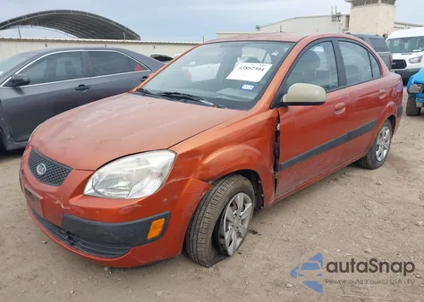 2009 Kia Rio Lx z USA, uszkodzony, nr VIN KNADE223596569911